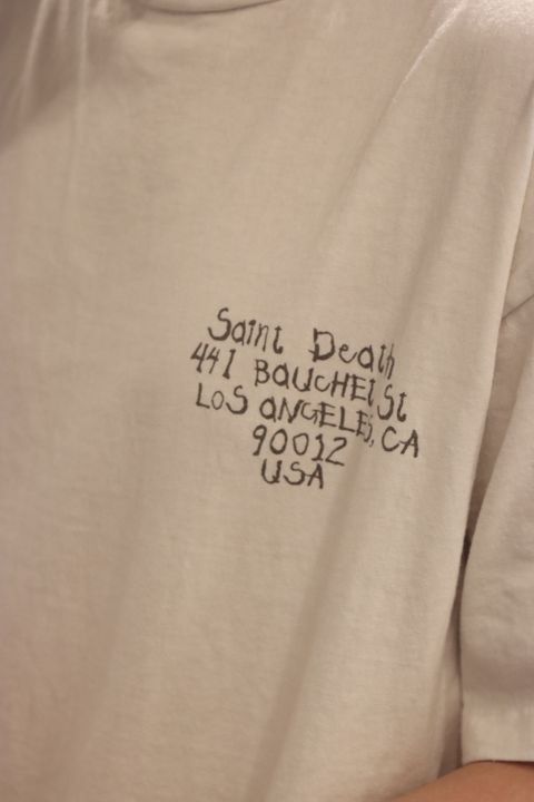 ©SAINT M×××××× セントマイケル22SS ×DENIM TEARS SAINT DEATH TEE style.2022.4.26
