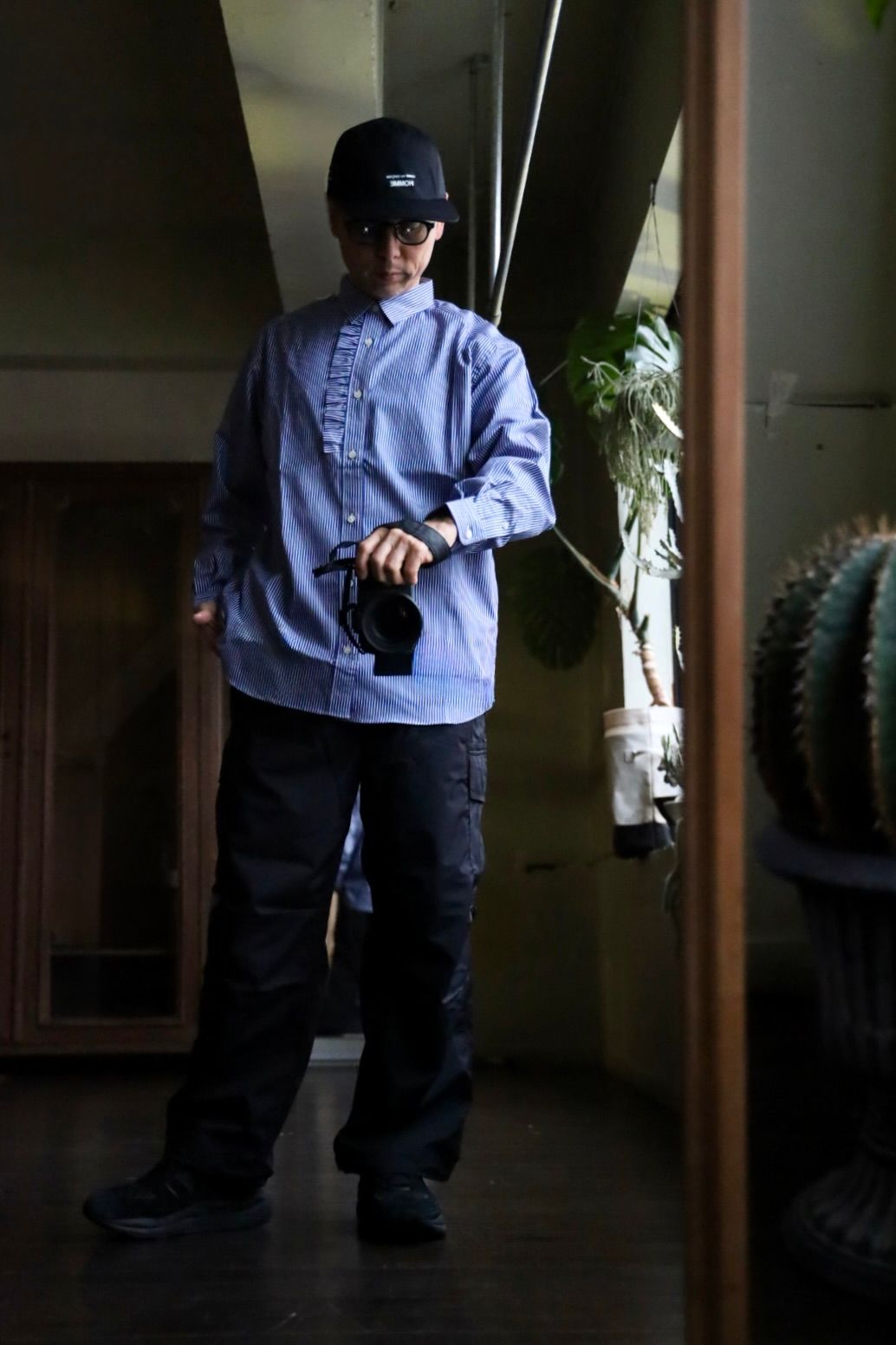 コムデギャルソン オム ストライプシャツ COMME des GARCONS HOMME - コムデギャルソンオム25SS 綿
