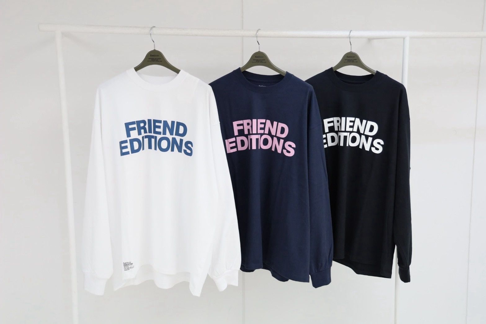 フレッシュサービス 26AW CORPORATE L/S TEE "FE MONOGRAM"(FSC263-70117FE)WHITE☆8月29日(土)新作発売！