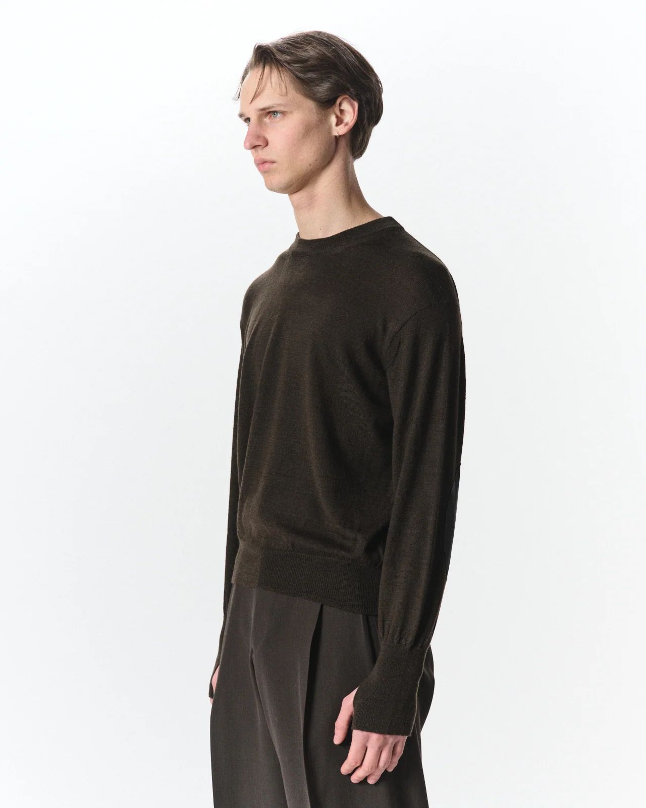 マーカウェア 26AW CREW NECK JUMPER(A26C24SW03C)DARK OLIVE☆新作発売！