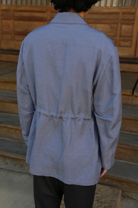 YOKE LOOSE SAFARI JACKET(YK21SS0202J) style. 2021.04.26.