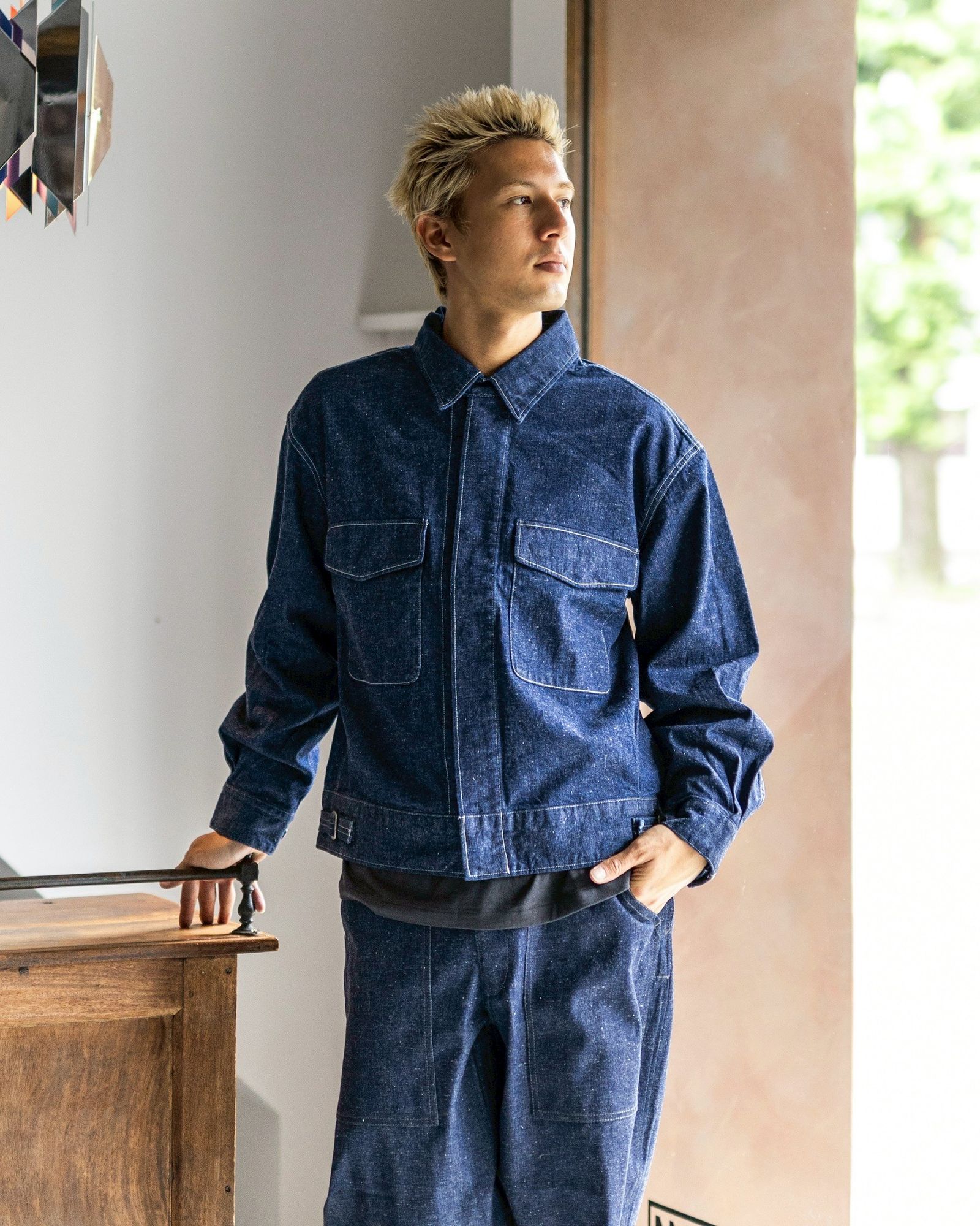 A.PRESSE Roval Canadian Navy Denim Work Jacket 新作発売！