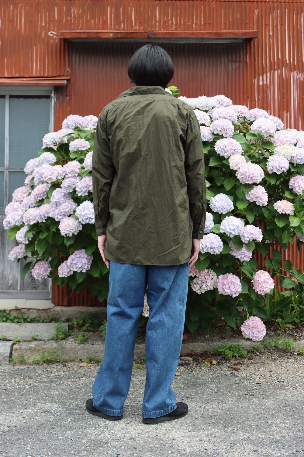 A.PRESSE Over Dyeing Military Shirt style.2022.6.17. ※6月18日(土 