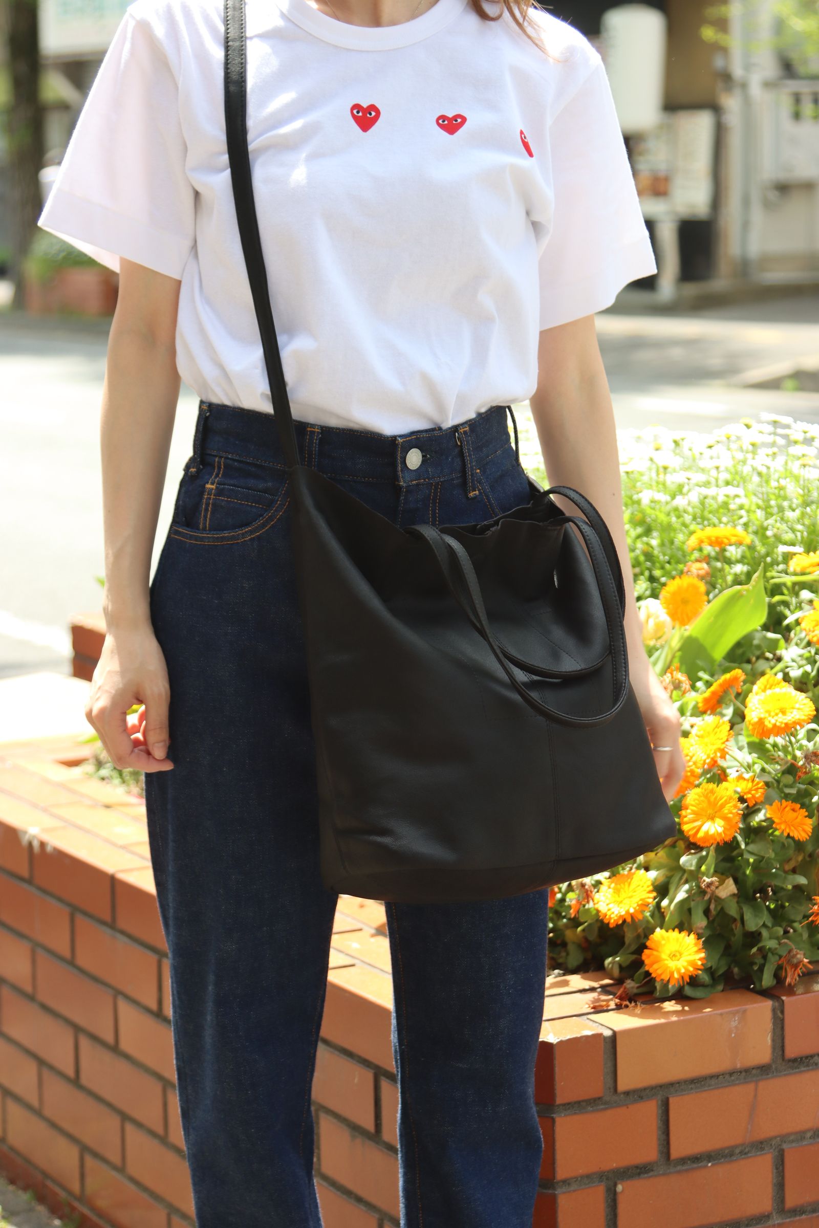 Morphee / モルフェトートバッグ 3WAY MIDIUM TOTE(LONG)BLACK☆5月13日再入荷!