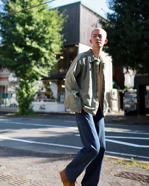 A.PRESSE アプレッセ 23AW Hunting Jacketスタイル