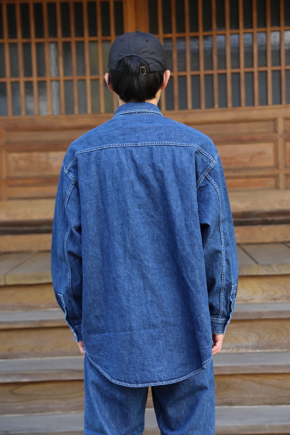 Graphpaper Denime Regular Collar Shirt & Denime Five Pocket Pants"FADE"Style.20201.12.14.