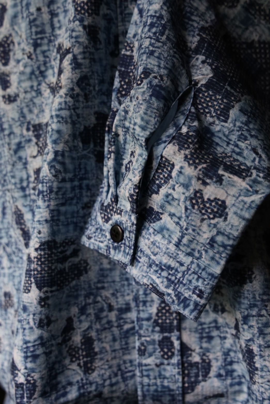 ファンダメンタル シャツ FDMTL×WIND AND SEA"Printed Boro SHIRTS"☆10月5日(土)発売！
