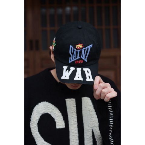 ©SAINT M×××××× WOOL SWTER SIN(SM-S21-0000-039)BLACK style