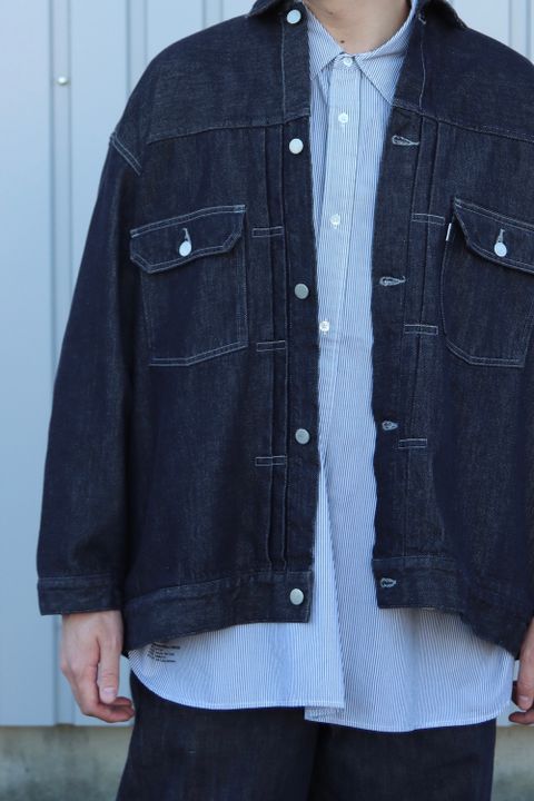 Graphpaper Colorfast Denim Jacket style.2021.11.27