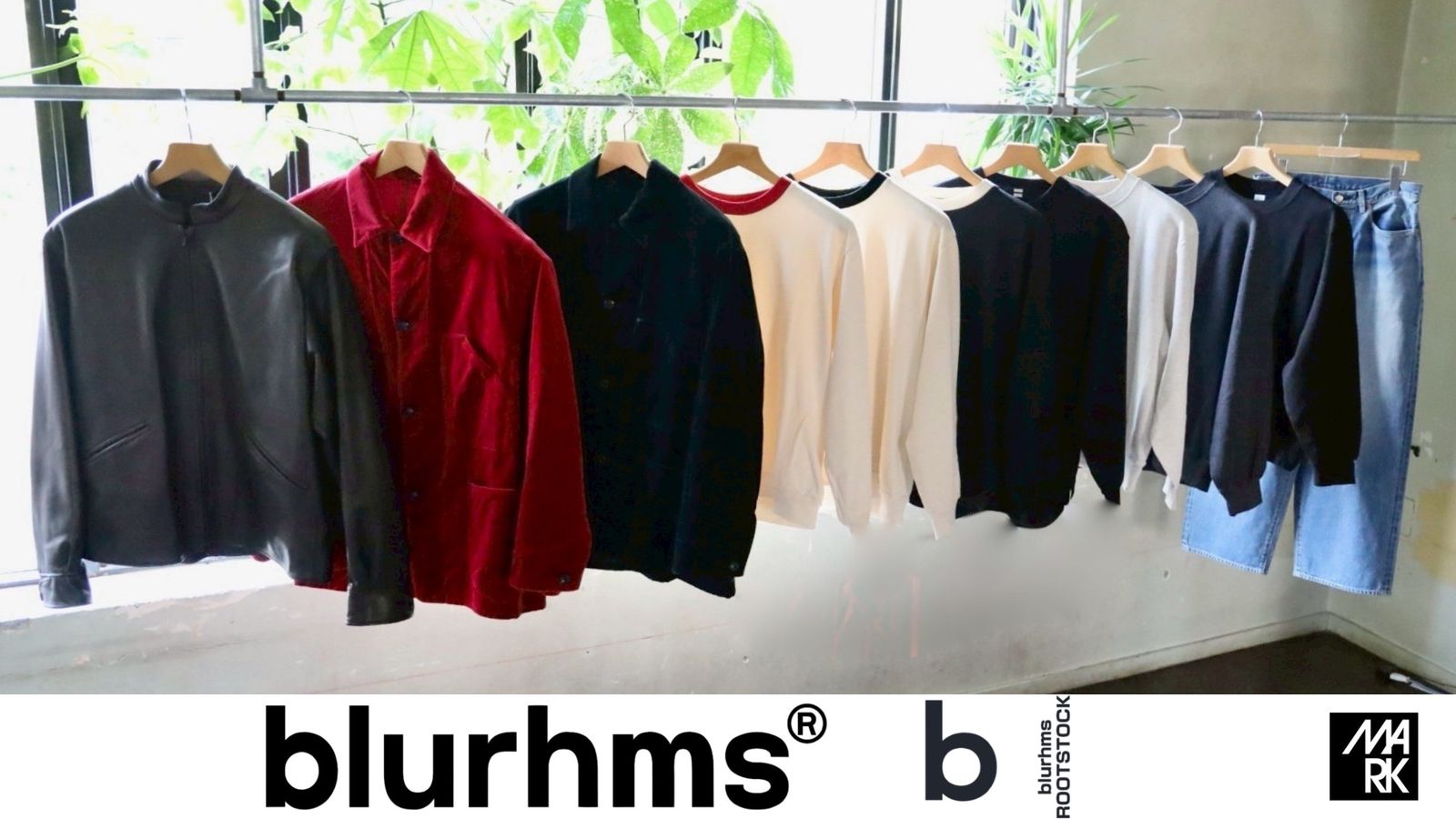 blurhms / blurhms ROOTSTOCK 25FW☆8月29日(金) 新作発売！