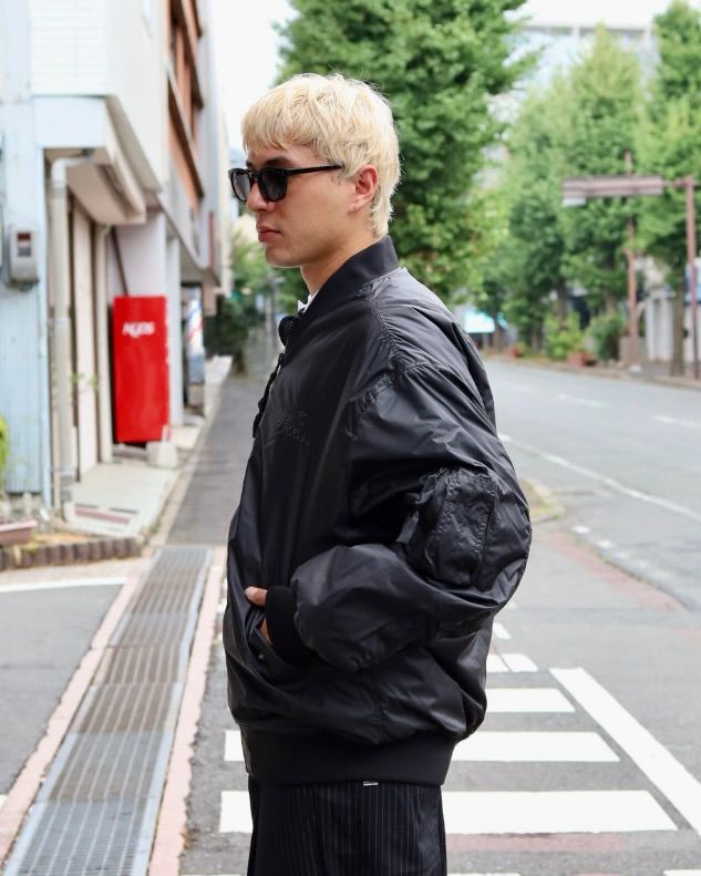 eYe JUNYA WATANABE MAN THE NORTH FACE コラボレーションボンバージャケット MARKスタイル
