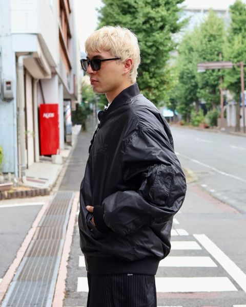 eYe JUNYA WATANABE MAN THE NORTH FACE コラボレーションボンバージャケット MARKスタイル