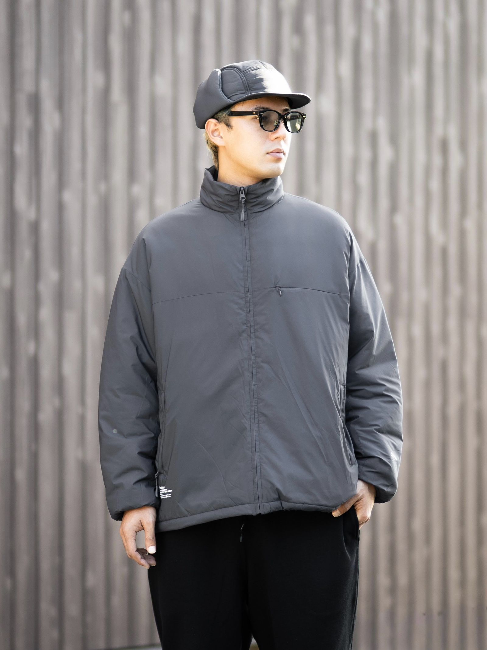 FreshService PERTEX® QUANTUM AIR MINI RIPSTOP ZIP-UP BLOUSON MARKスタイル