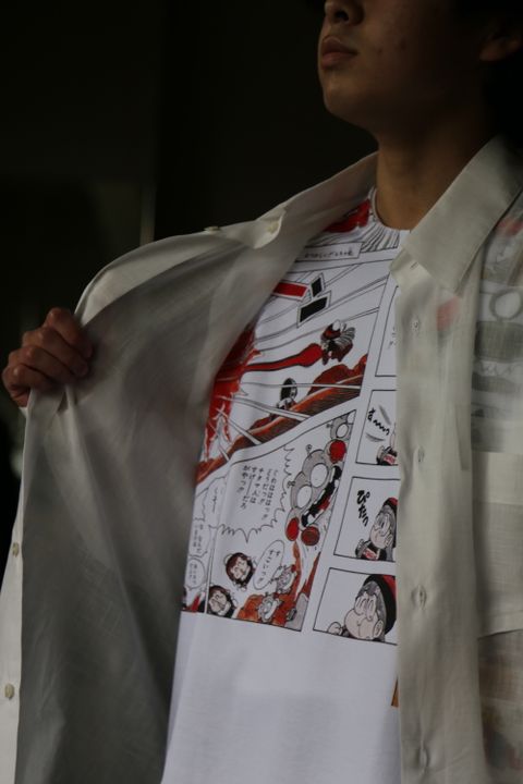 eYe JUNYA WATANABE MAN CarharttカーハートWネームパンツ(WG-P905-100) style. 2021.04.17.