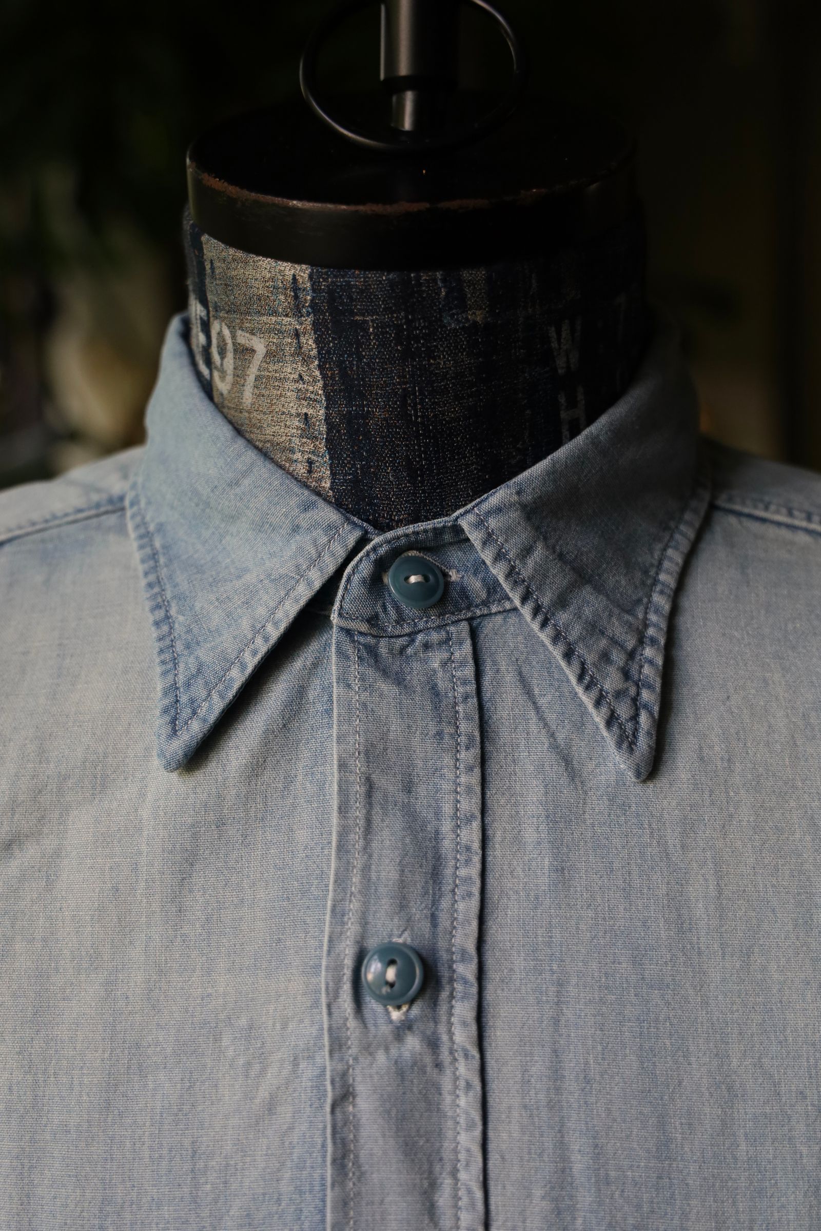 BOW WOW バウワウ USN SAILORS CHAMBRAY SHIRTS(BW242-USCS)INDIGO AGING☆11月9日(土)11:00発売！