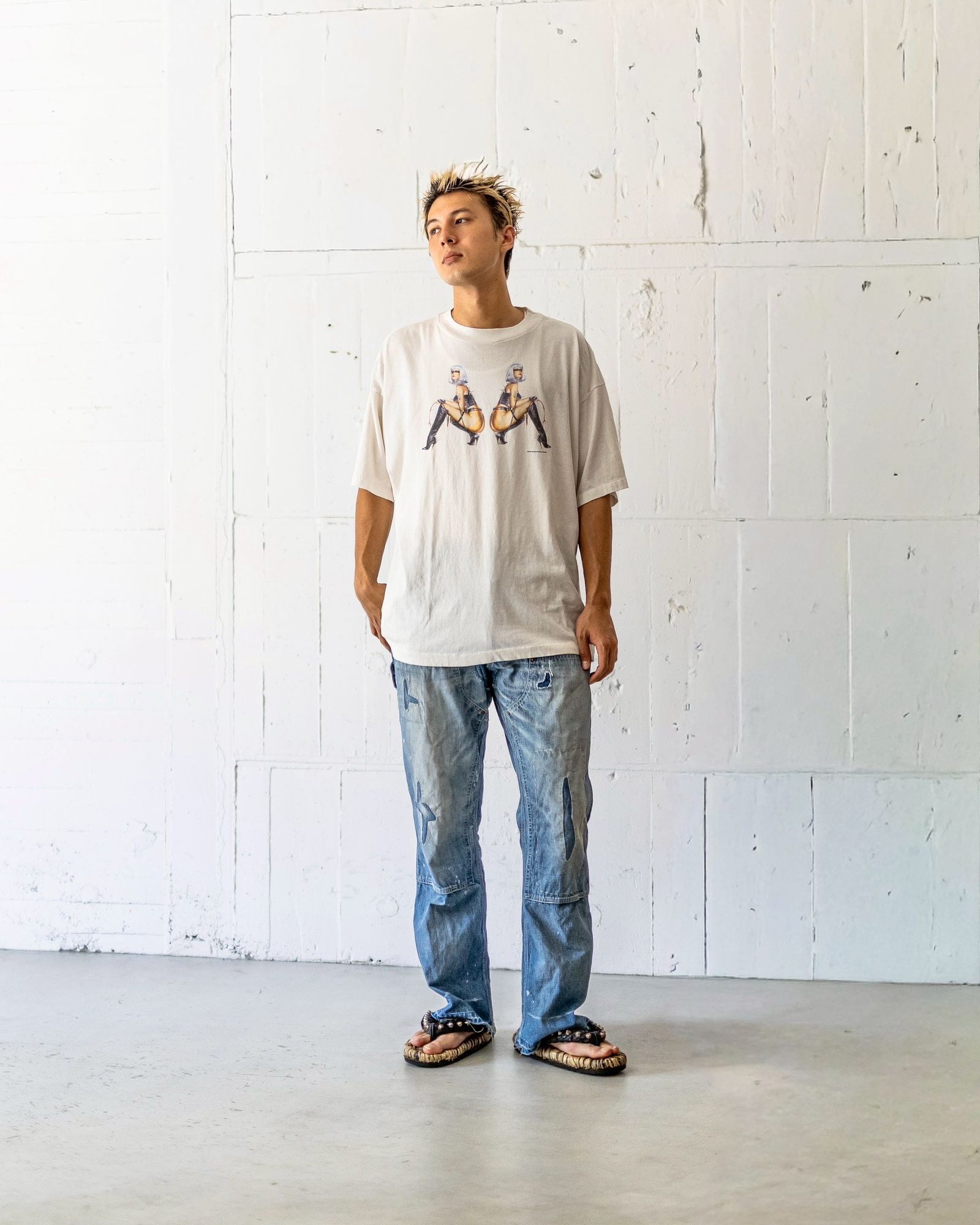 セントマイケル Tシャツ LADIES SRYM_SS TEE(SM-HR1-0000-C78)WHITE★8月23日(土)発売！