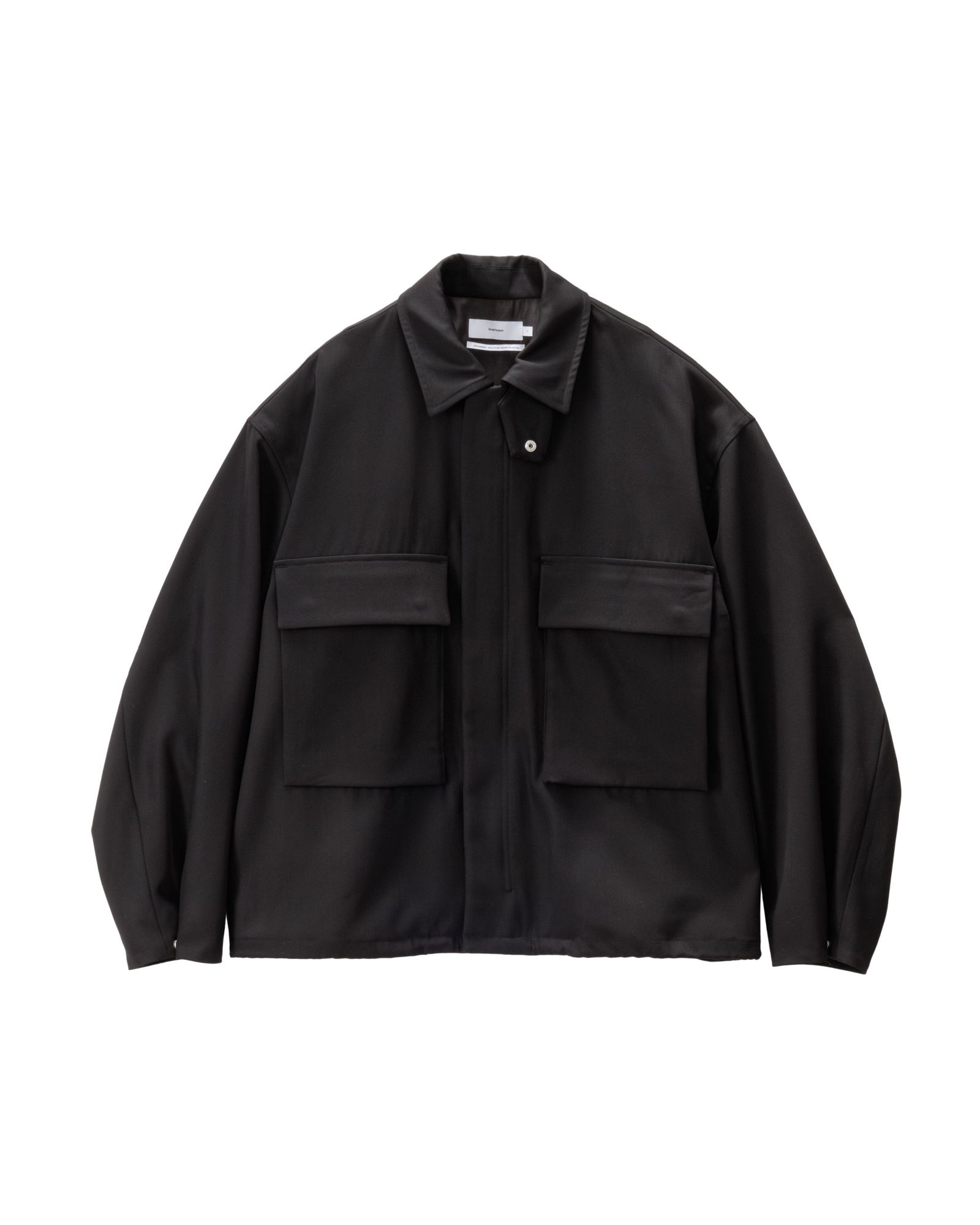 グラフペーパー 25AW Techno Wool Nylon Field Jacket(GM253-30315)BLACK☆9月27日(土)発売！