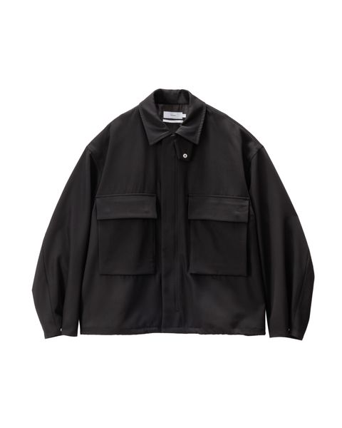 グラフペーパー 25AW Techno Wool Nylon Field Jacket(GM253-30315)BLACK☆9月27日(土)発売！