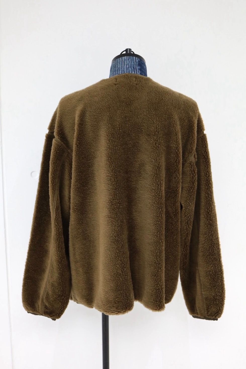 グラフペーパー Wool Boa Liner Blouson(GU263-30341)BROWN☆10月17日(土)発売！