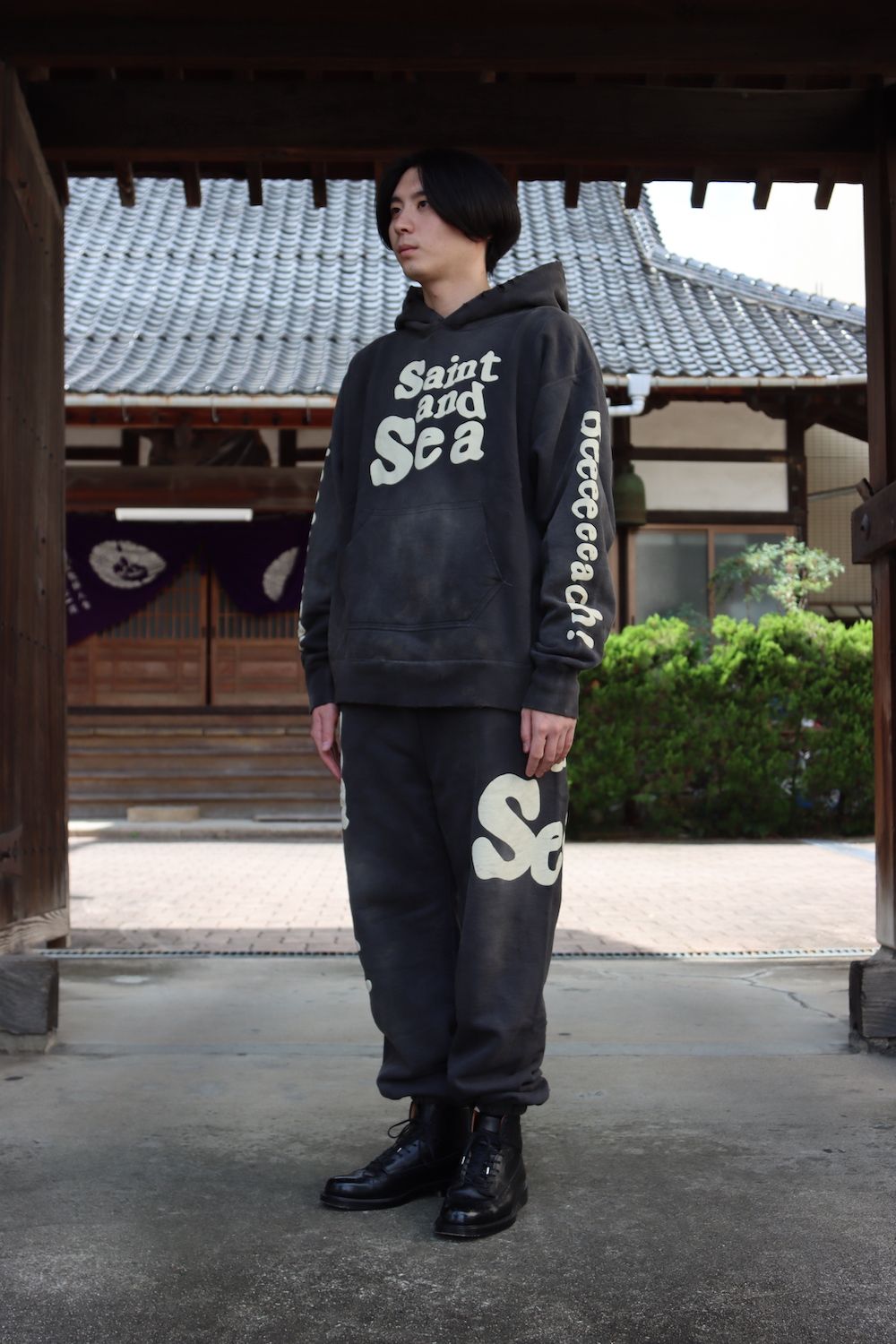 セントマイケル WIND AND SEA SWEAT PANTS L www.altatec-net.com