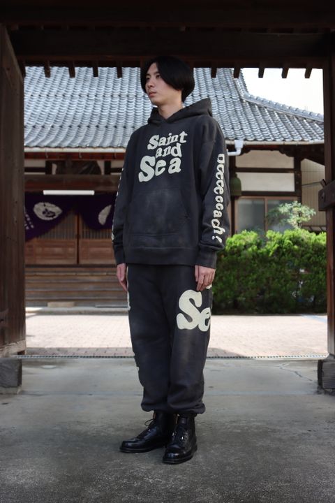 セントマイケル×WIND AND SEA HOODIE(SM-A21-0000-066) style.2021.9.24.