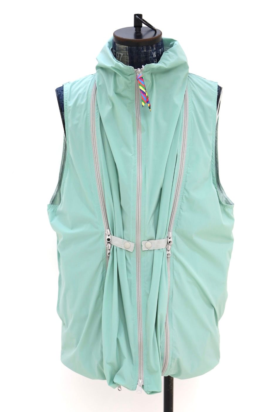 イズネス 26SS Technical Ventilation Vest(26SS_31_1007AWVEST01)MINT☆新作発売！