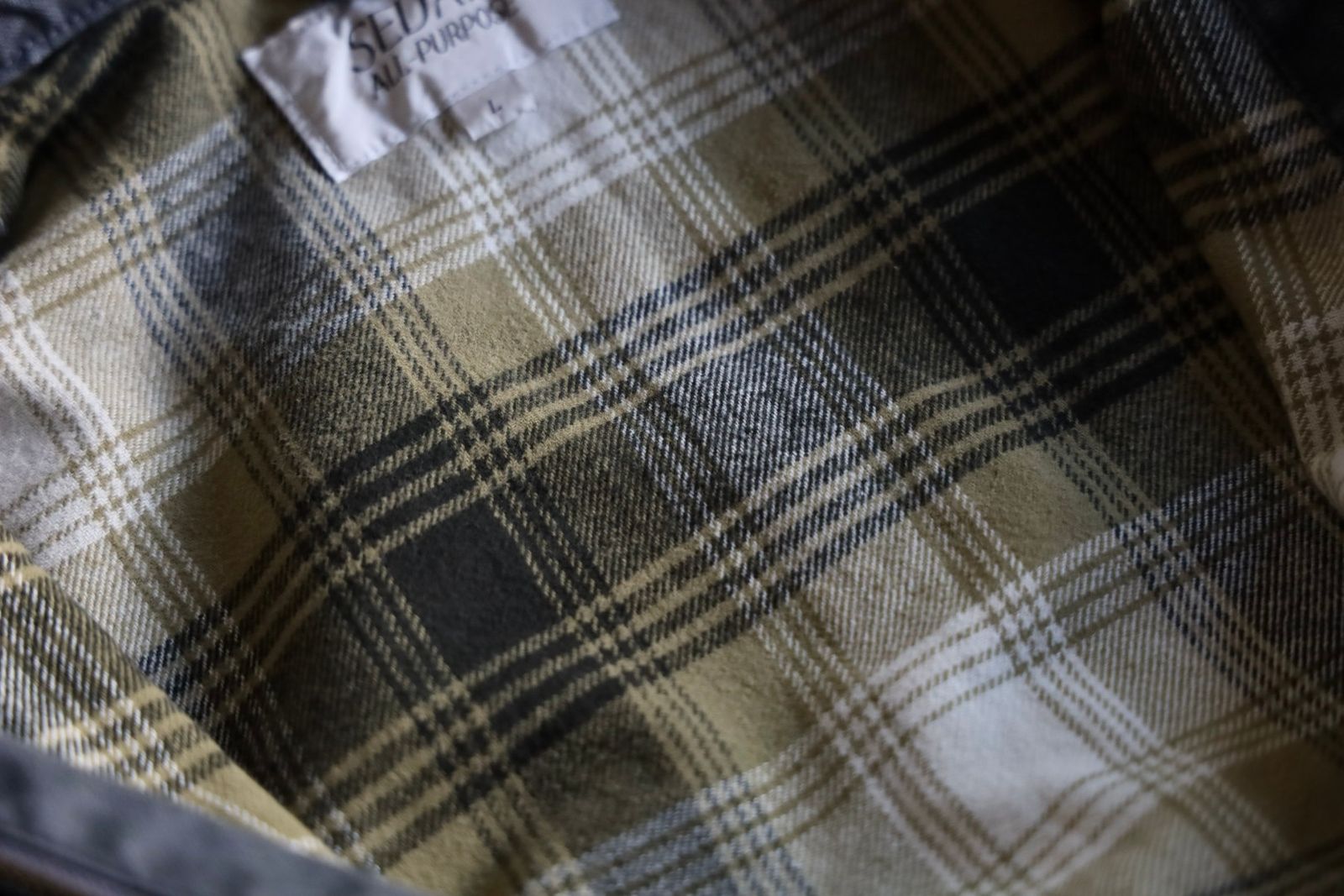 セダンオールパーパス FW25 Vintage Washed Cotton Duck Jacket(SD25F-JK02)Charcoal☆9月6日(土)発売！