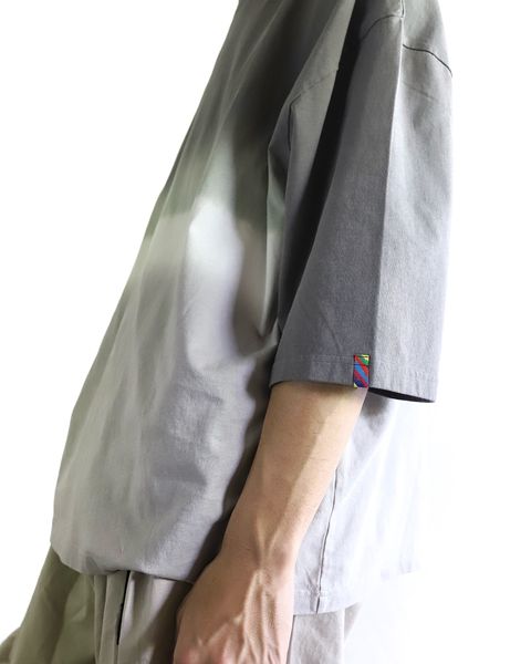 is-ness 24SS GRAMICCI for is-ness HORIZON OVERDYE T-SHIRT style 2024.4.20