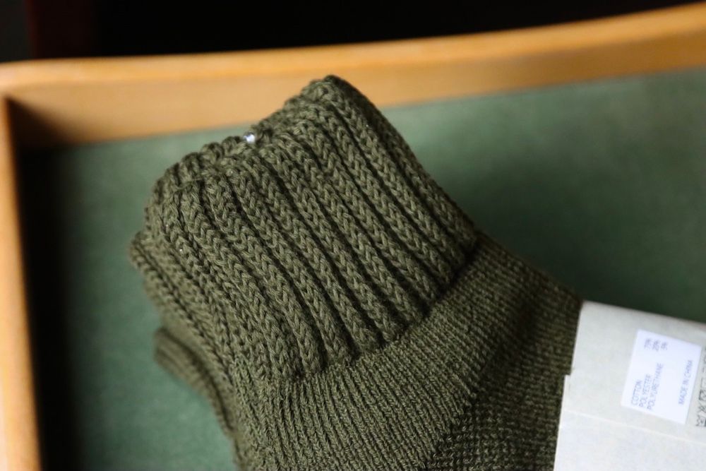 ユニバーサルプロダクツ パイルソックス 3P PILE SOCKS(181-60912)OLIVE