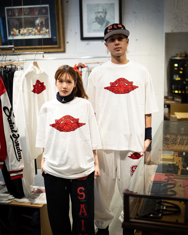 JORDAN BRAND × ©SAINT MXXXXXX (TIME) CAPSULE☆M J SM SS TEE style.2026.5.22