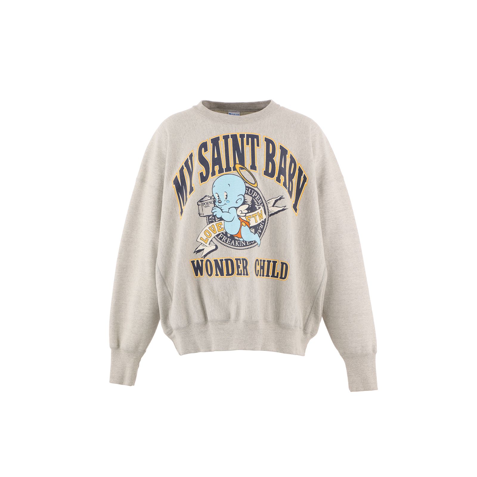 セントマイケル25AW BABY MICAHEL SWEAT (SM-HR1-0000-050)GRAY☆12月13日(土)新作発売！