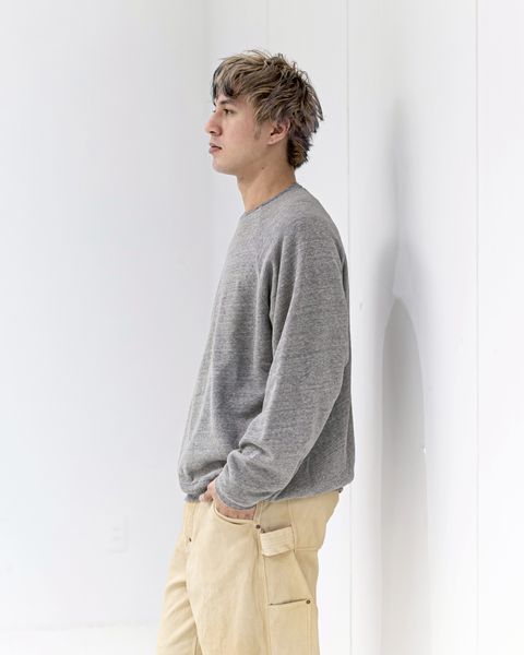 A.PRESSE 新作Vintage Light Weight Reversible Sweatshirt1月24日(土)新作発売！