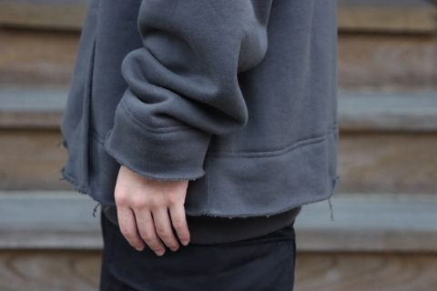 YOKE RESIZED WIDE HOODIE(YK21AW0278CS) style. 2021.09.27.