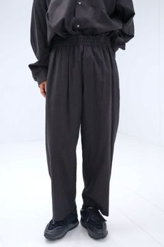 グラフペーパー 25AW SIDOGRAS Cotton Herringbone Flannel Sleeping Pants(GM254-40045)BLACK☆10月25日(土)発売！