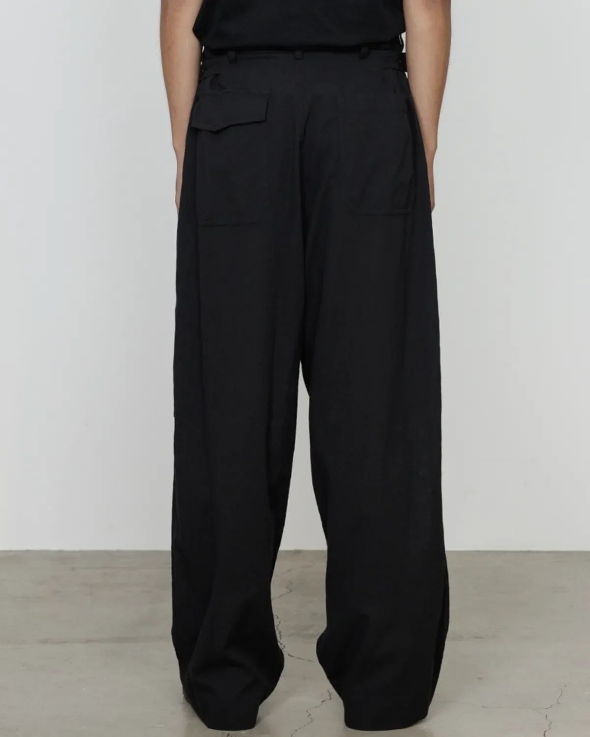 マーカ 26SS  U.S AIR FORCE BAKER PANTS(M26A16PT02C)BLACK☆新作発売！