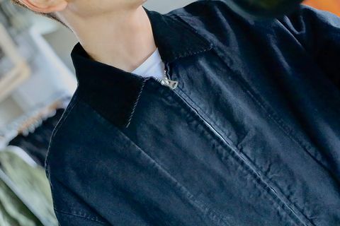 COMME des GARCONS HOMME 綿オックスジャケットスタイル.2025.9.5.
