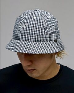 セダンオールパーパス 26SS Classic Plaid Bell Hat(SD26S-CP06)BLACK