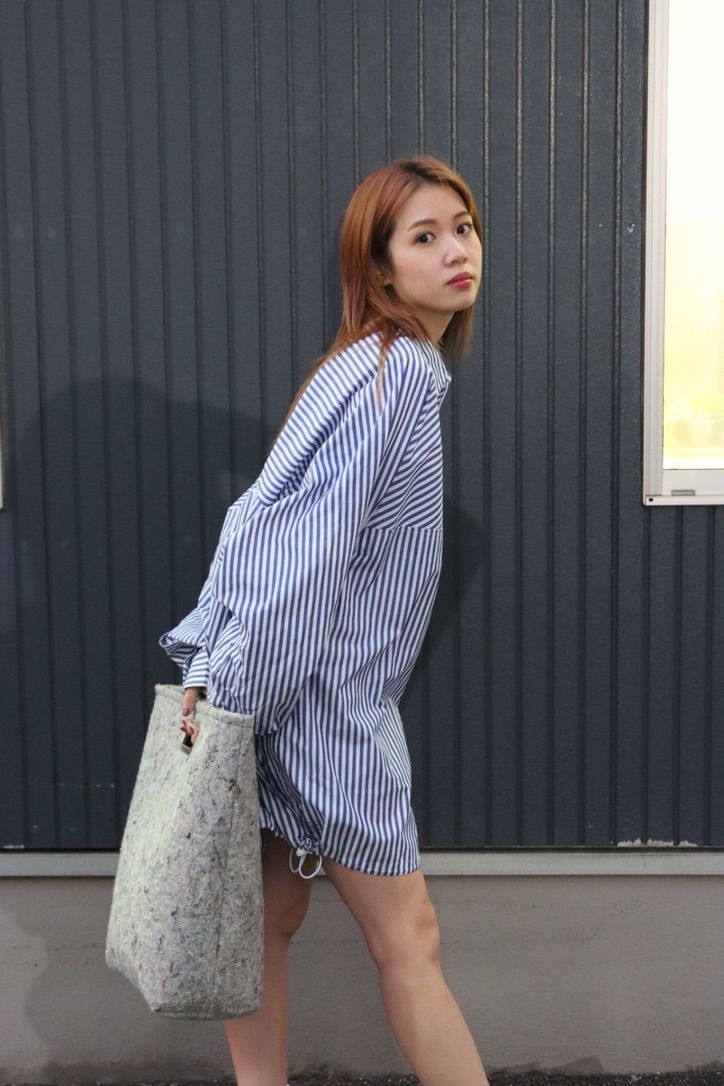 FreshService 22AW CORPORATE STRIPE ANORAK SHIRT style.2022.10.29