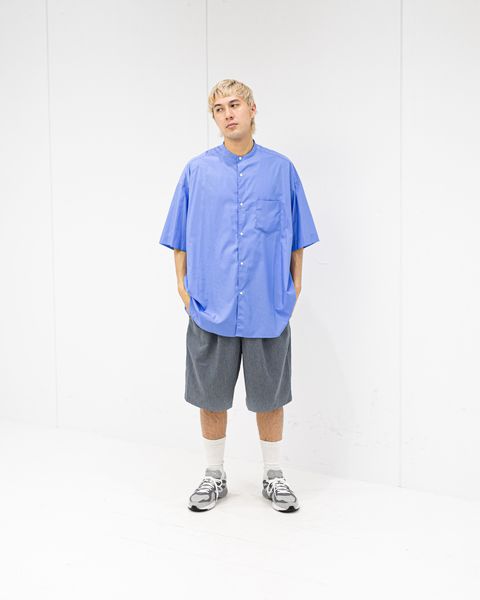 グラフペーパー Broad S/S Oversized Band Collar Shirt 4月11日(土)新作発売！