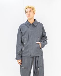 プロダクトトゥエルブ T/W Short Jacket(25AW-PBL06)GREY★9月13日(土)発売！