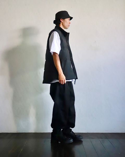 CANADA GOOSE 23AW GARSON VEST BLACK LABEL(4151MB) BLACKスタイル