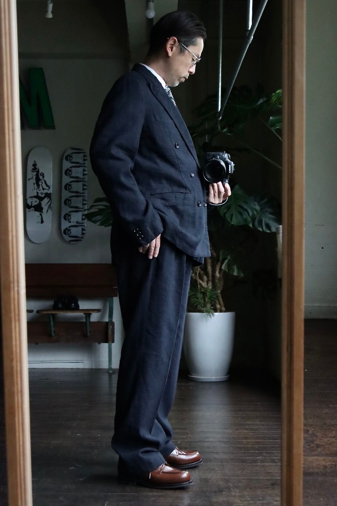 A.PRESSE - アプレッセ22FW Double Breasted Jacket(22AAP-01
