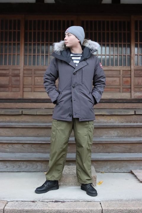 Graphpaper CHATEAU PARKA FUSION FIT style.2021.12.5