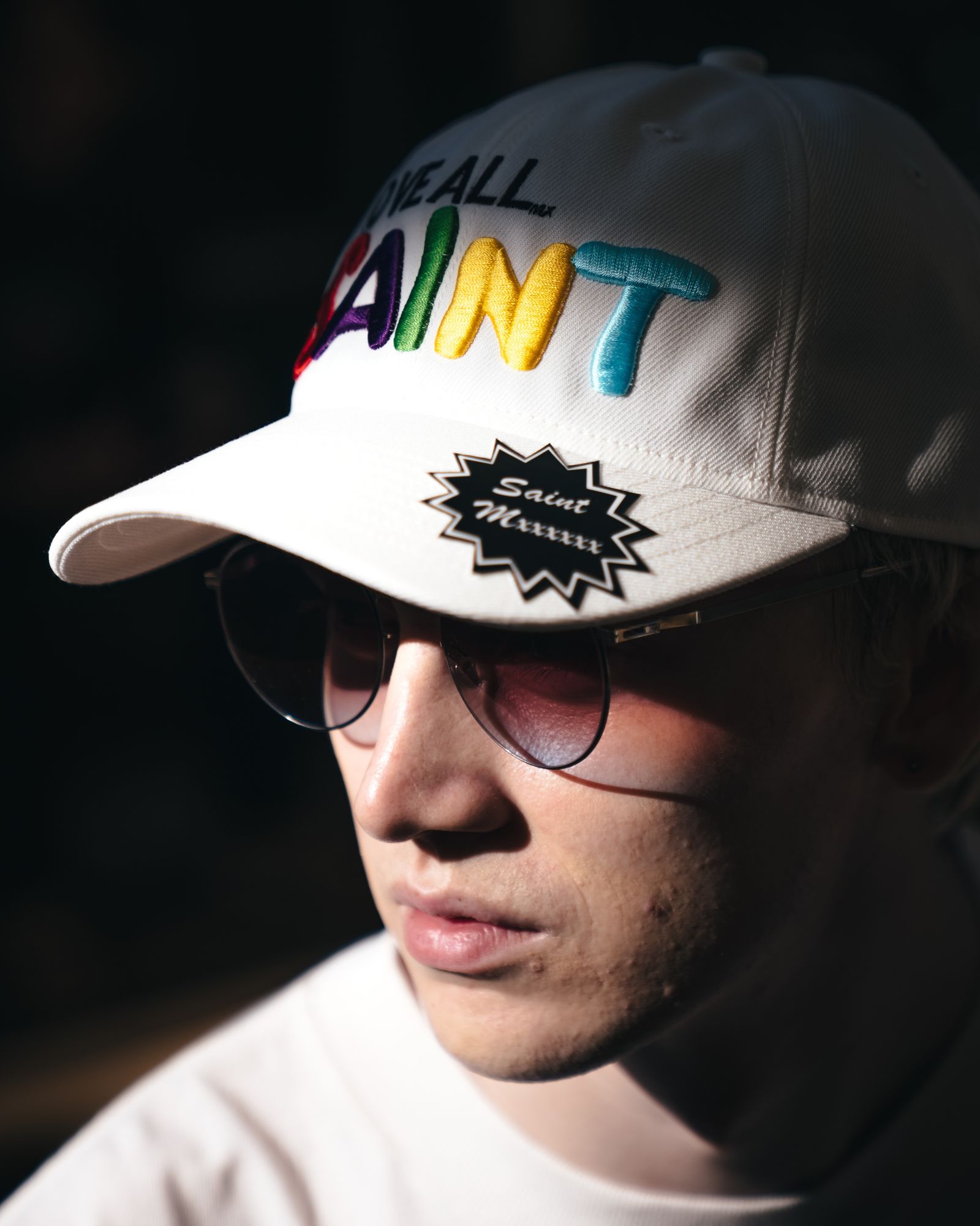 セントマイケル 26SS LOVE ALL_CAP(SM-MK8-0000-081)WHITE☆4月29日(水)新作発売！