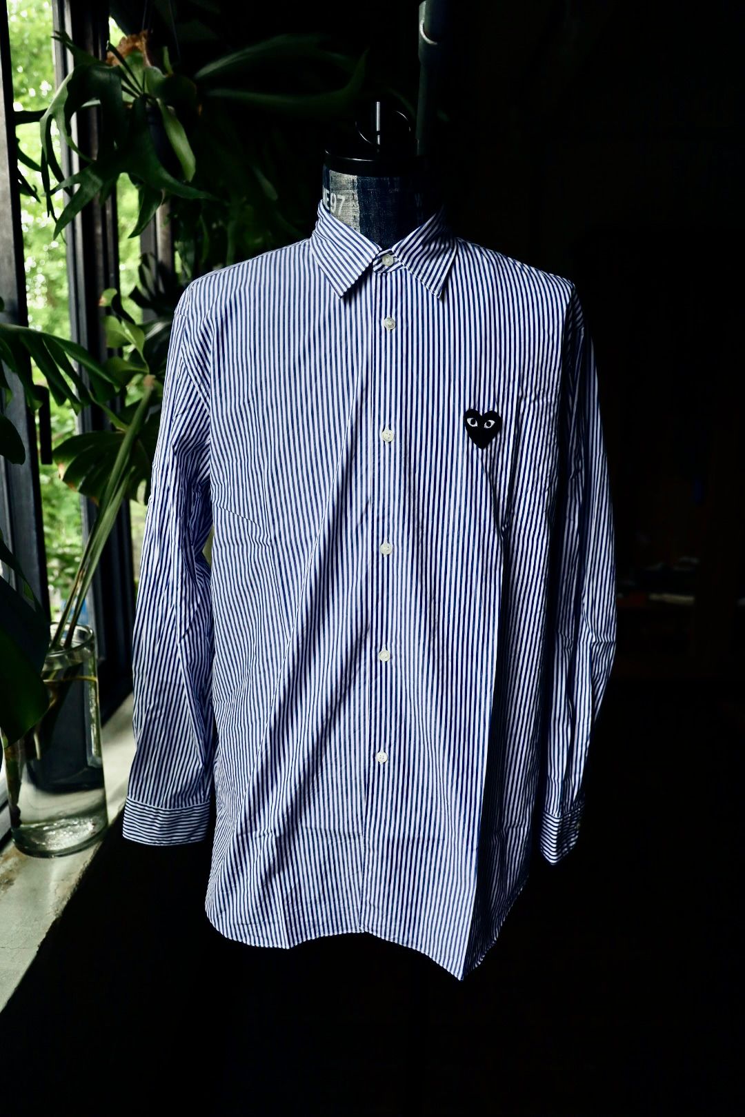 PLAY COMME des GARCONS - プレイコムデギャルソン STRIPED L/S SHIRT BLACK HEART(STRIPED)  | mark