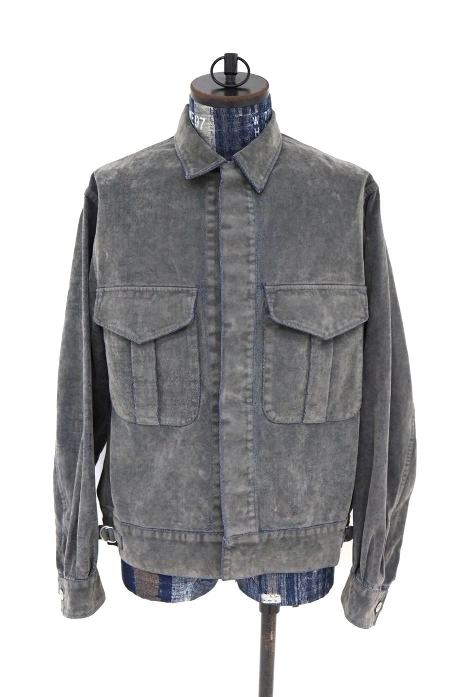 マーカ 26AW CANADIAN MILITARY WORK JACKET(M26C09BL01C) GRAY ☆新作発売！