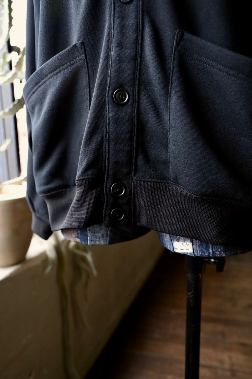 S.F.C 25SS エスエフシー SWEAT CARDIGAN (SFCSSCS03)Black