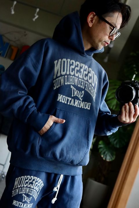 ©SAINT M×××××× HOODIE POSSESSIONスタイル