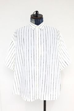 S.F.C 26SS エスエフシー C/N STRIPE SS SHIRT(SFCSS26S08)White☆3月20日(金)発売！