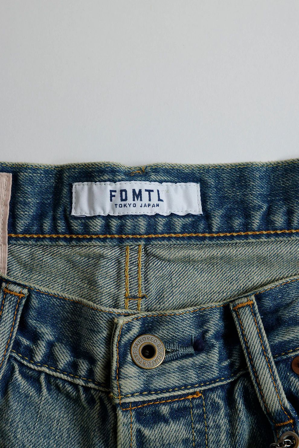 FDMTL - ファンダメンタル デニムCLASSIC STRAIGHT DENIM CS118 FDMTL - ファンダメンタル デニムCLASSIC STRAIGHT DENIM CS118